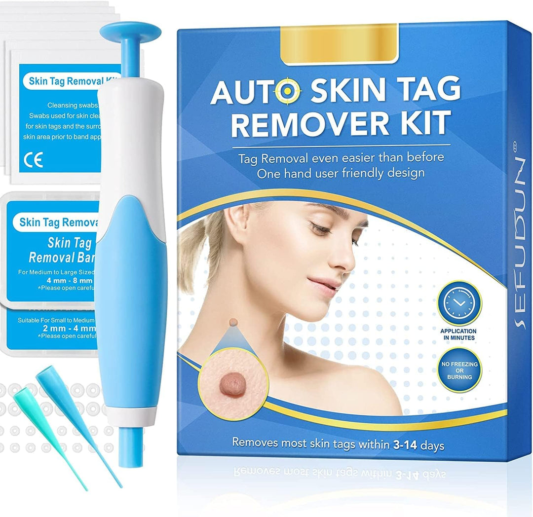 At-Home Skin Tag & Mole Remover Kit for clear, blemish-free skin. Safe & effective wart treatment solution.