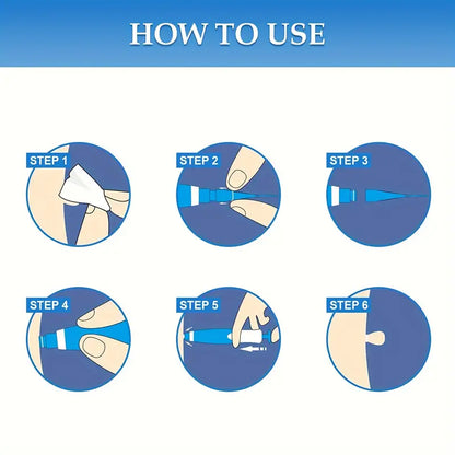 Professional quality at-home skin tag remover kit for effective body care and cosmetic blemish treatment.