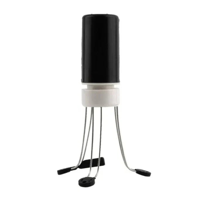 Automatic pan stirrer, hands-free kitchen gadget for effortless cooking. Heat-resistant silicone blades stir sauces.