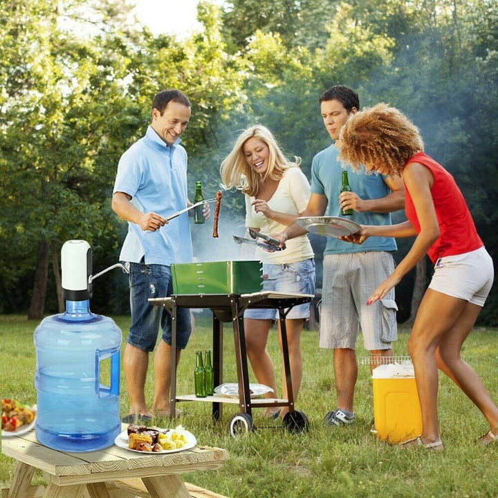 Smart automatic water dispenser, a universal electric pump for 5-gallon bottles. Convenient, touchless hydration for offices.