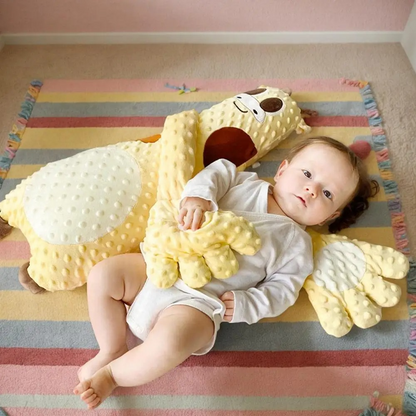 Innovative sleep aid for babies & toddlers, featuring gentle patting to comfort and help them fall asleep faster.