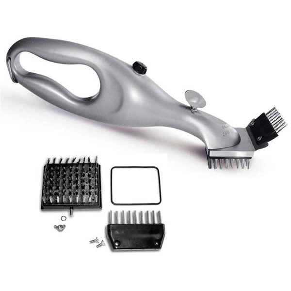 Innovative BBQ steam brush, an easy clean solution for quick & deep grill cleaning.