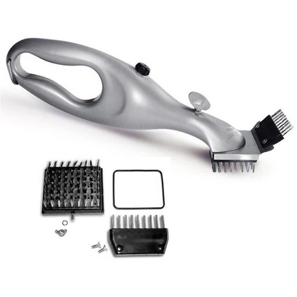 Innovative BBQ steam brush, an easy clean solution for quick & deep grill cleaning.