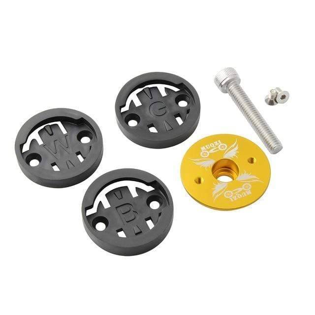 Cycling speedometer fixed base mount, robust bike computer holder for secure display, easy installation