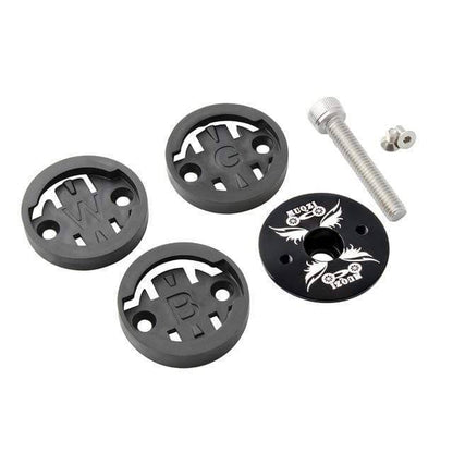Bike mount for speedometer, universal cycling accessory, stable and lightweight aluminum design for speed monitoring
