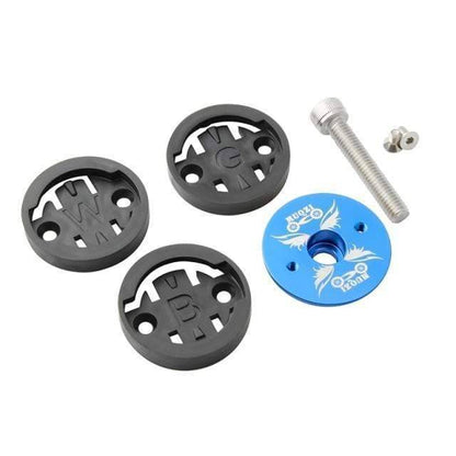 Durable bike speedometer holder base, fixed mount for cycling computer, essential bike part for performance tracking