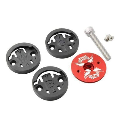 Aluminum bike speedometer fixed mount, secure holder base for cycling, lightweight and universal bike computer accessory
