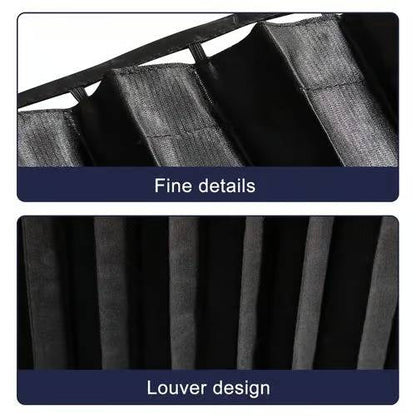 Magnetic car window shades for quick UV protection & privacy. Universal fit, foldable design.