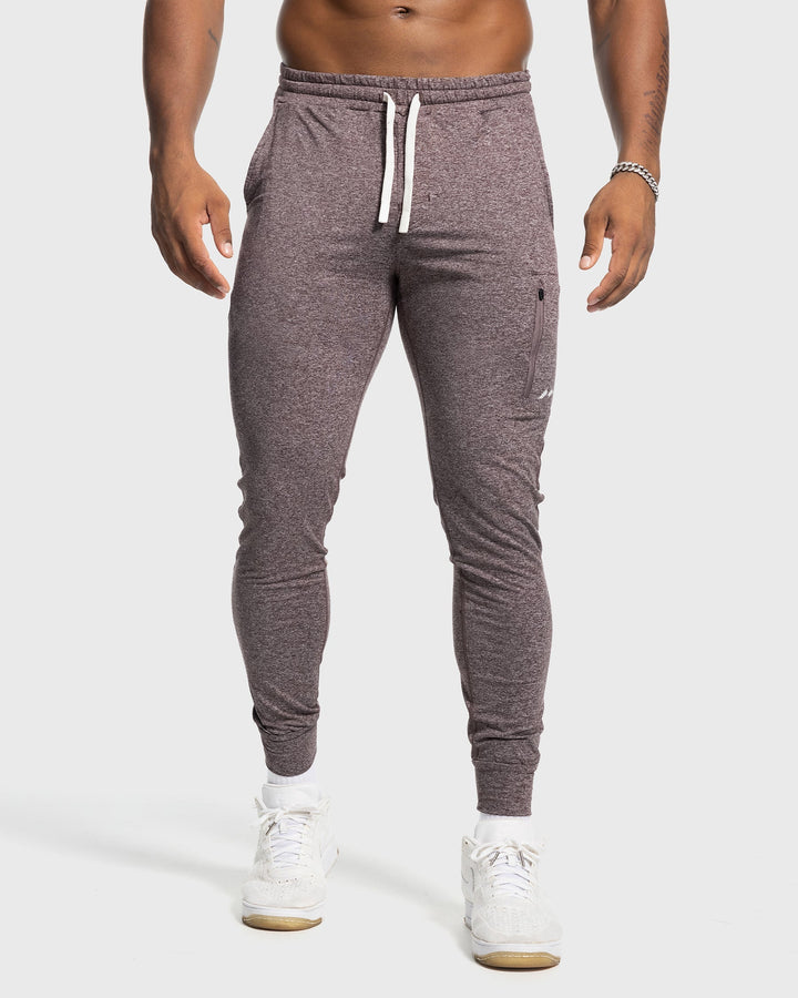 Men's everyday stretch pants, black, versatile for home, gym, & street.