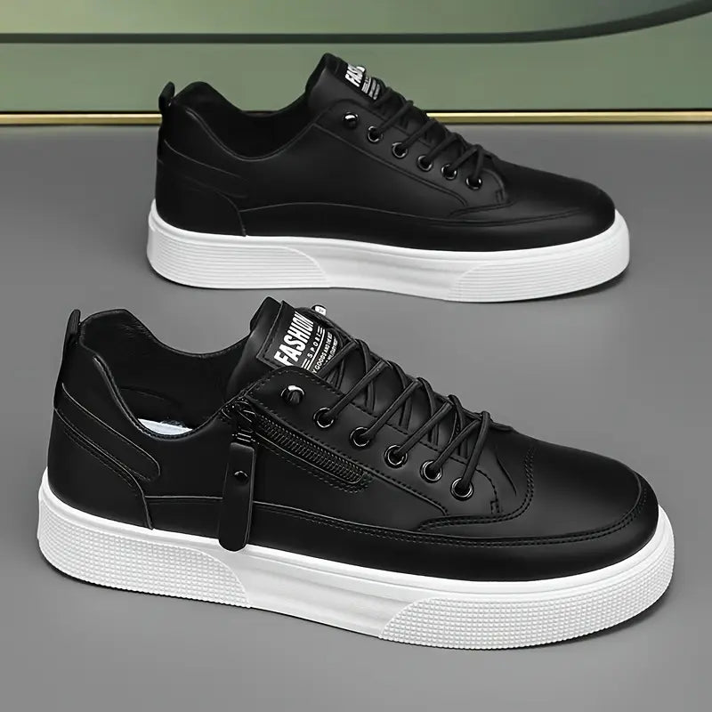 Comfortable men's walking sneakers, modern casual footwear with a versatile design.