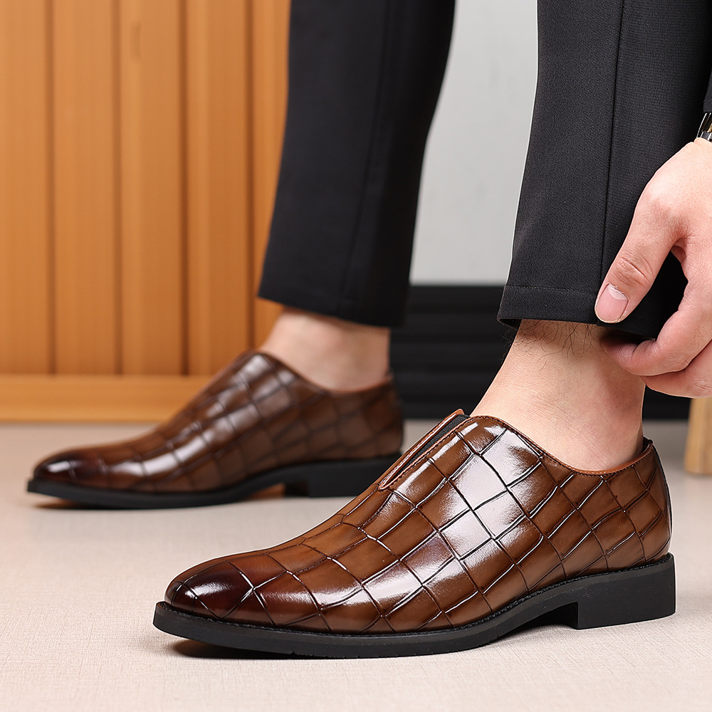 Unique red polished comfort dress shoes for men, stylish for weddings & bold statements.