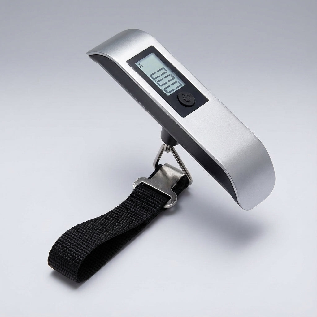 Avoid airline fees with this portable digital travel scale, your reliable baggage essential.