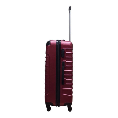 Secure black hardshell 2-piece travel set. Ideal for weekend trips & long journeys.