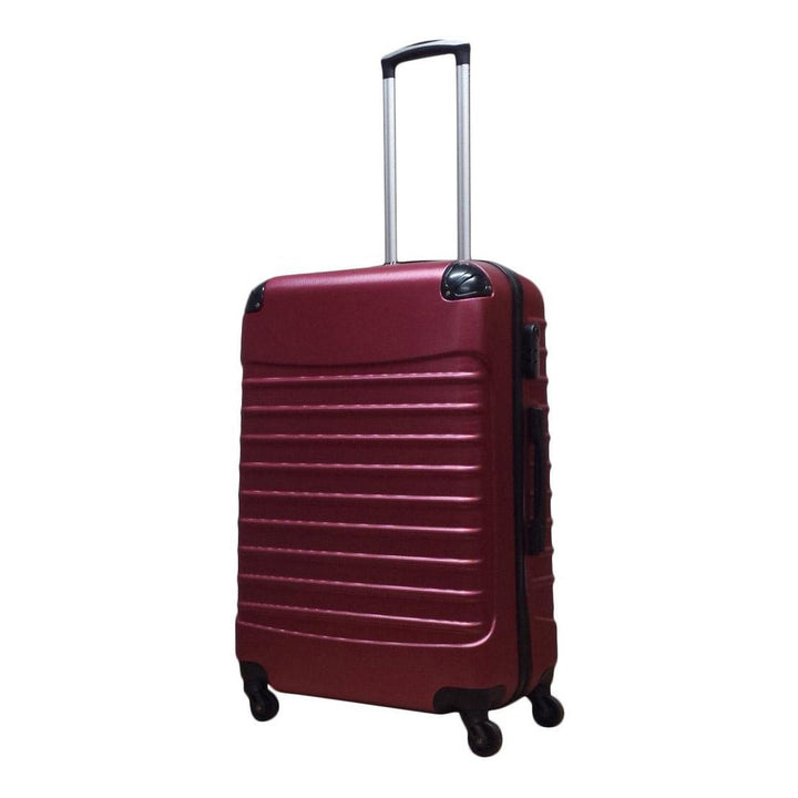 Stylish unisex black hardshell 2-piece travel gear, built for modern travelers.