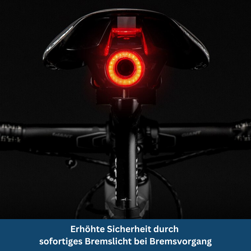 Durable LED bike light set for all-weather cycling and increased visibility on roads
