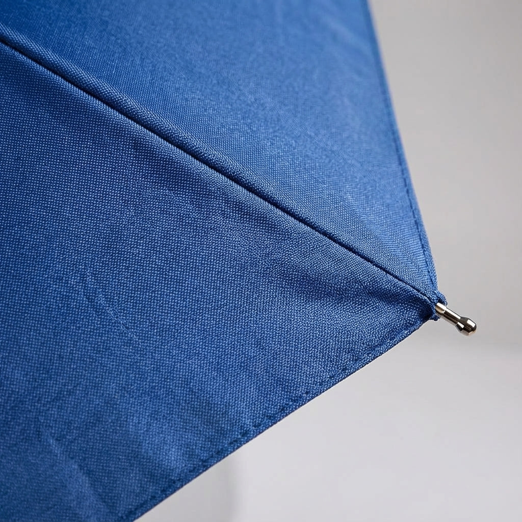 Durable BrollyMate windproof travel umbrella. Strong frame resists gusts, ideal rain gear.