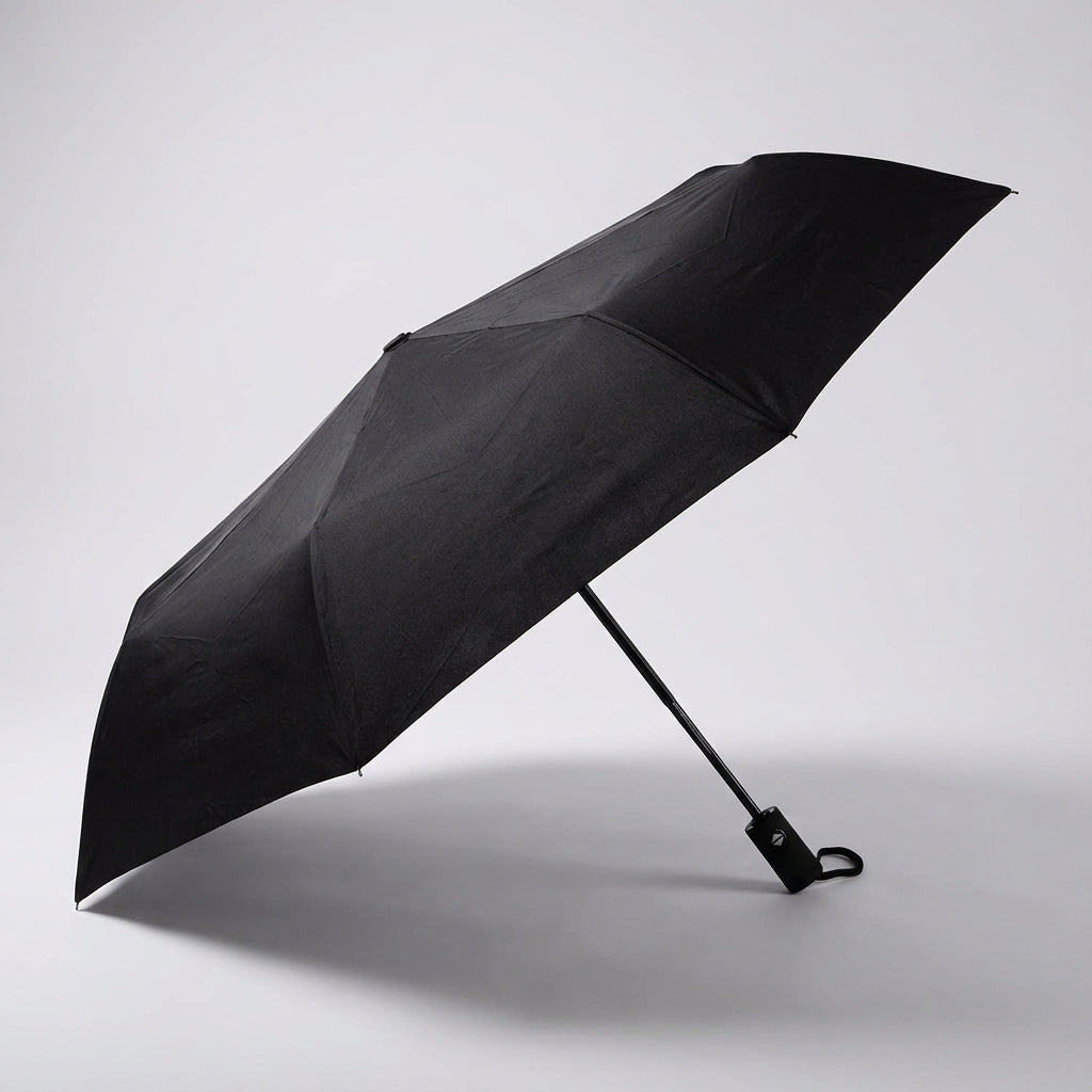 Unisex BrollyMate compact travel umbrella, windproof for reliable rain protection. Folds small.