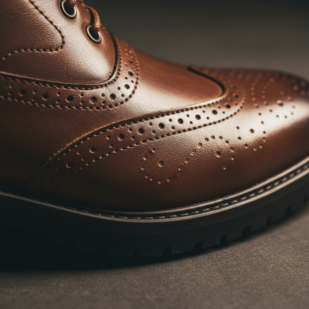 Stylish black full-grain leather boots for men, offering exceptional comfort, durability, and classic design.