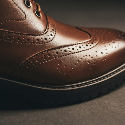 Stylish black full-grain leather boots for men, offering exceptional comfort, durability, and classic design.