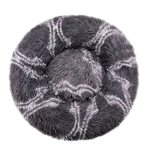 Stylish home decor pet bed. Comfy, ultra-soft calming dog lounger offers supportive comfort for any dog.