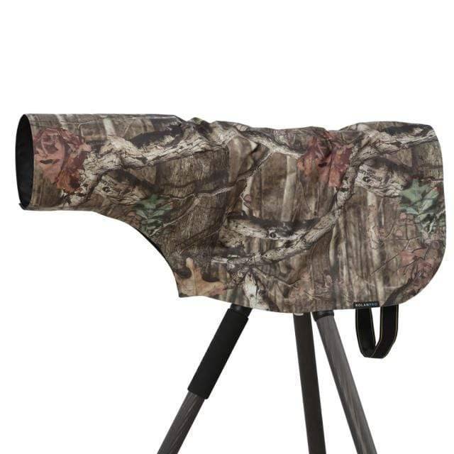 Camo pattern camera lens case, waterproof protection for outdoor photography, essential accessory