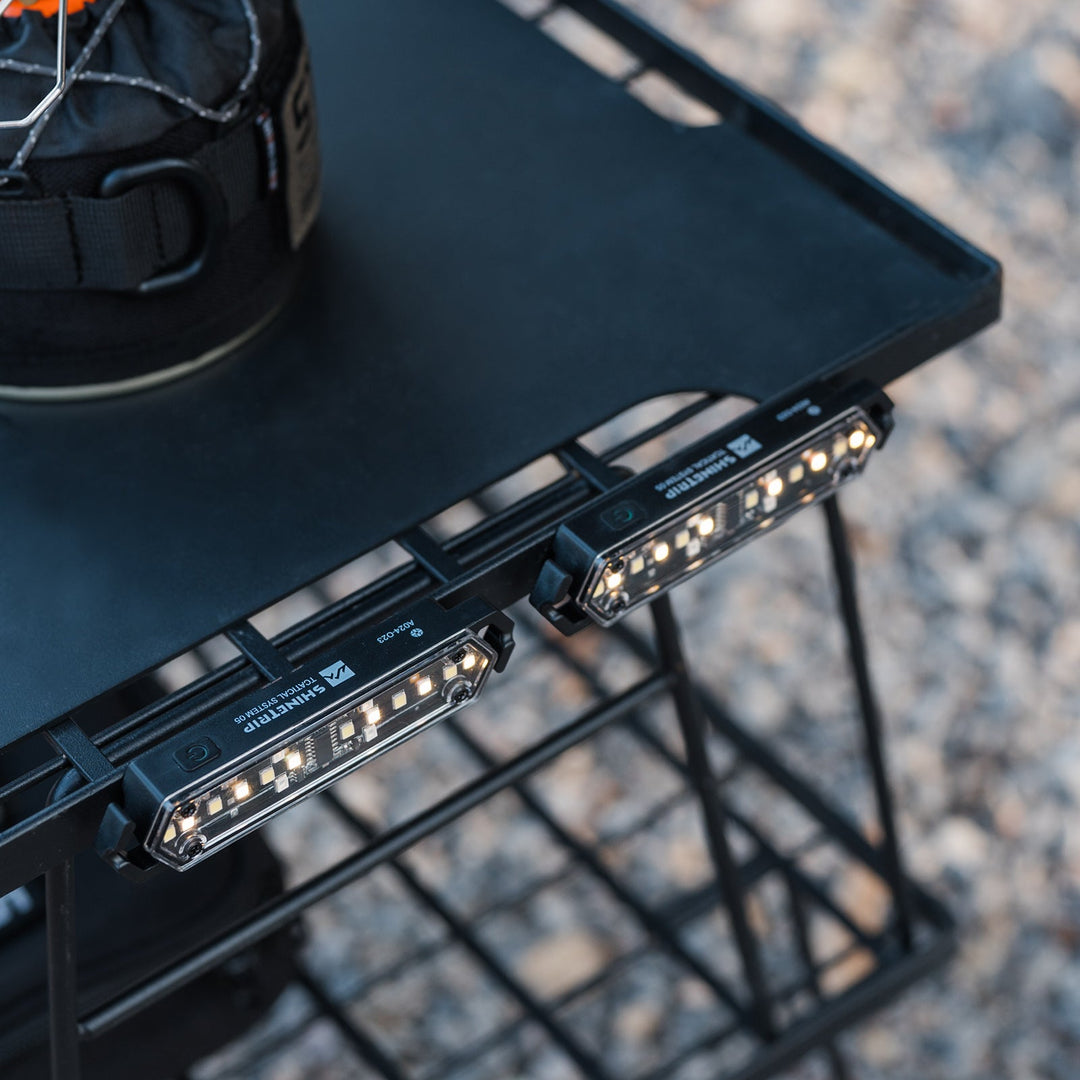 Long-lasting rechargeable camping rope light, perfect for illuminating campsites