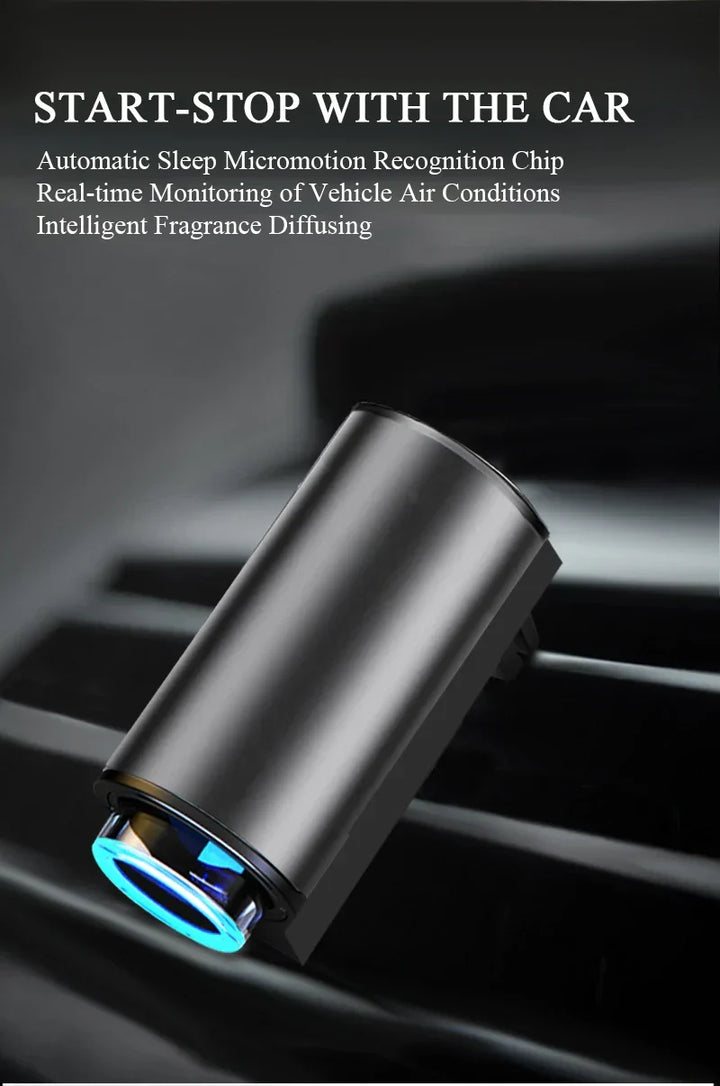Odor eliminating car air freshener & USB humidifier.