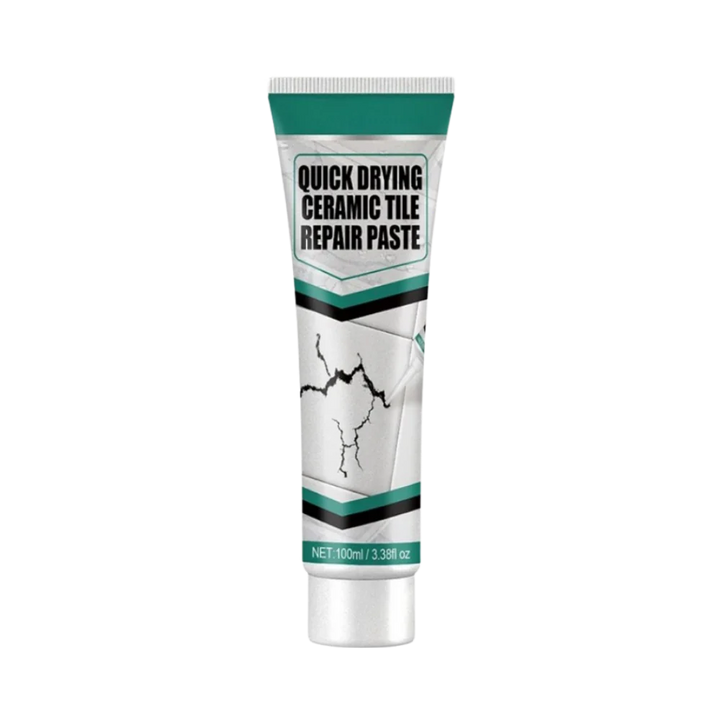 Ceramic repair kit for tile & surface cracks. DIY home improvement, quick-dry & waterproof crack filler.