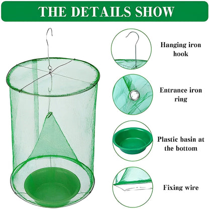 Enjoy a pest-free yard with this outdoor fly trap. Chemical-free summer solution for effective insect control.