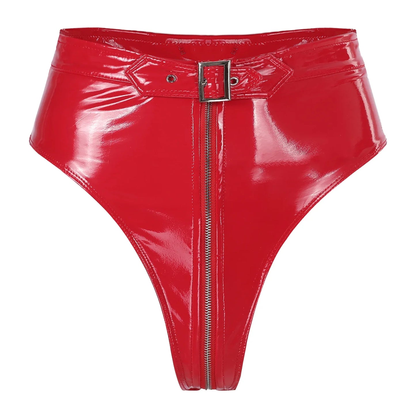 Fashion-forward women's high-waist shorts, ideal for a chic and modern summer casual look.
