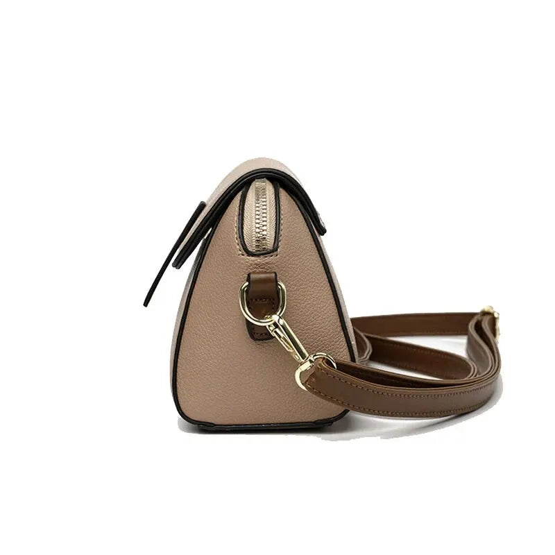 Everyday chic: vegan leather mini crossbody bag with adjustable strap for women.