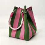 Pink & Green Stripes