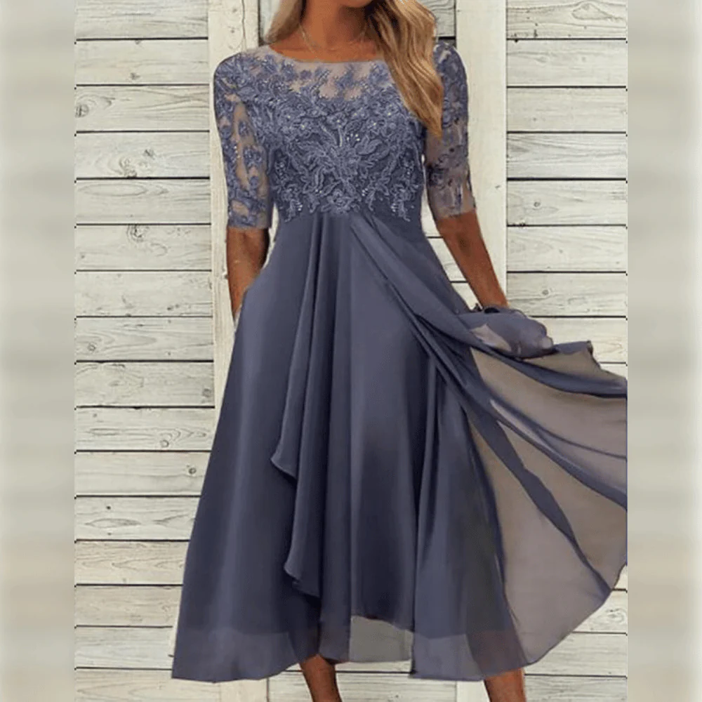 Fashionable and comfortable women's dress, offering timeless style for any versatile occasion.