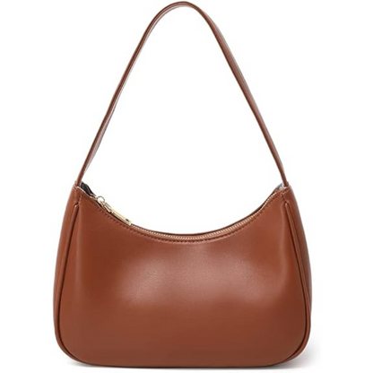 Versatile women's mini hobo bag. Chic shoulder bag or clutch with secure zipper. Ideal for any occasion.