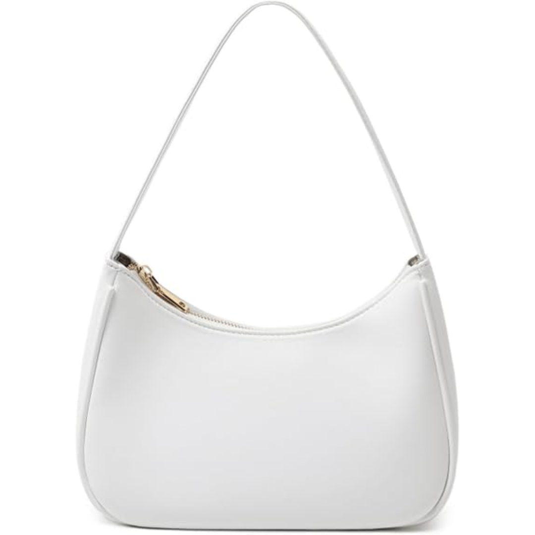 Elegant women's mini hobo bag. Compact shoulder & clutch style, secure zipper closure for fashion on the go.