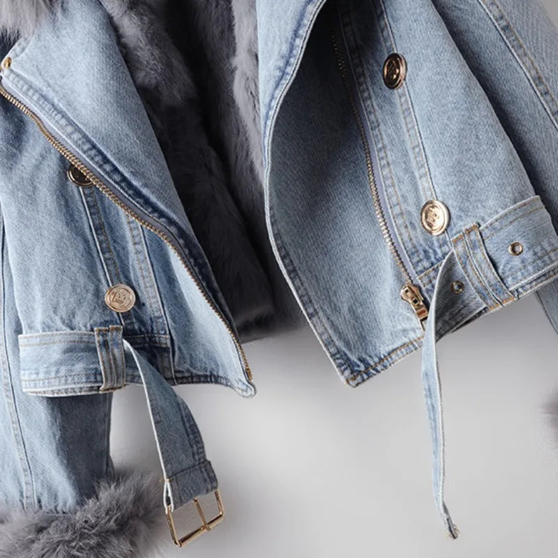 Modern women's moto jacket with elegant design, comfortable fit, and chic detailing for everyday fashion.