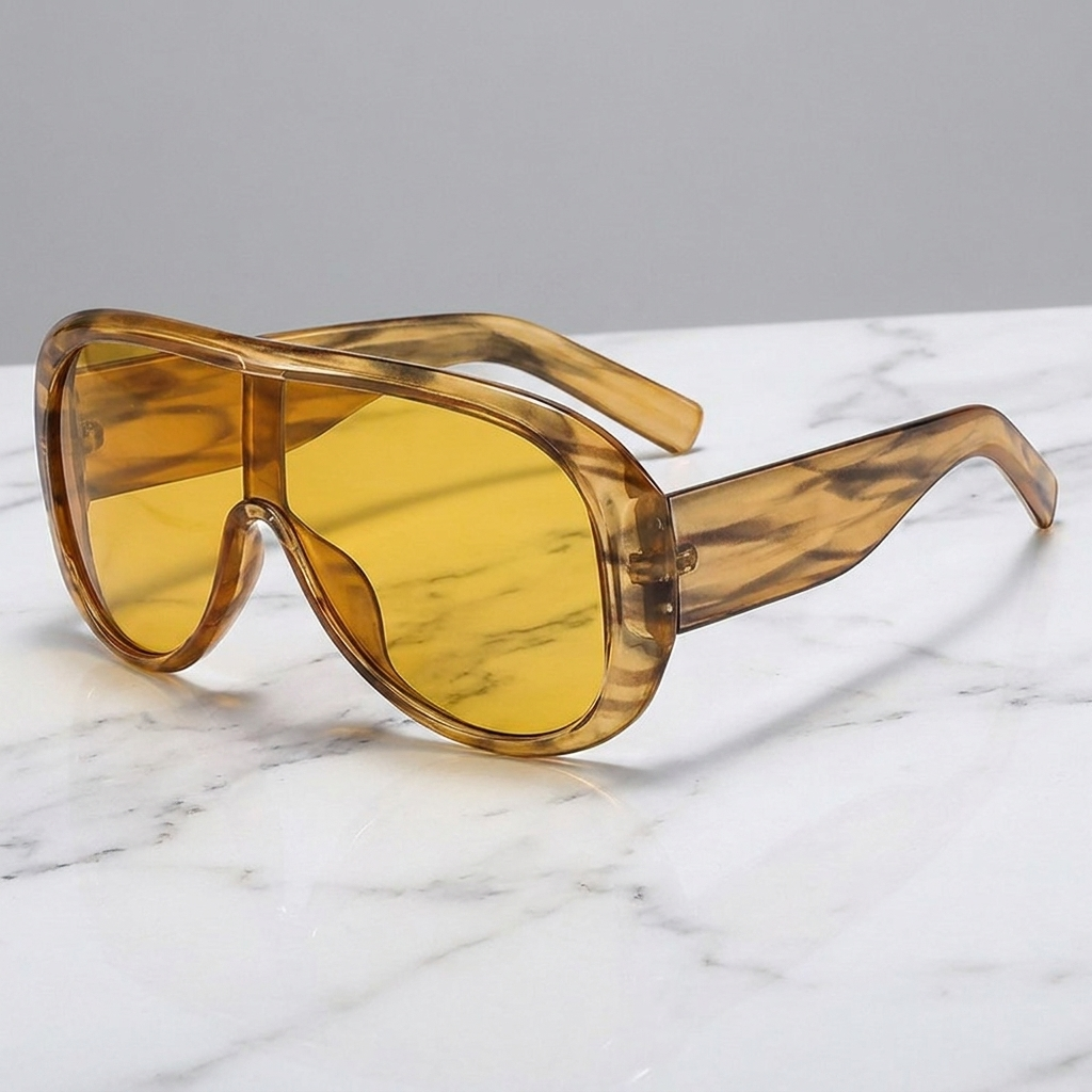 Women's pilot sunglasses featuring a chic design and reliable UV400 eye protection.