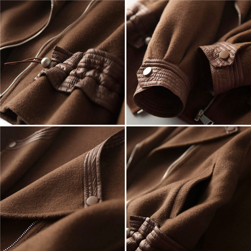 New arrival: Women's chic vintage jacket. Stylish and cozy fall/winter outerwear, an elegant fashion statement.