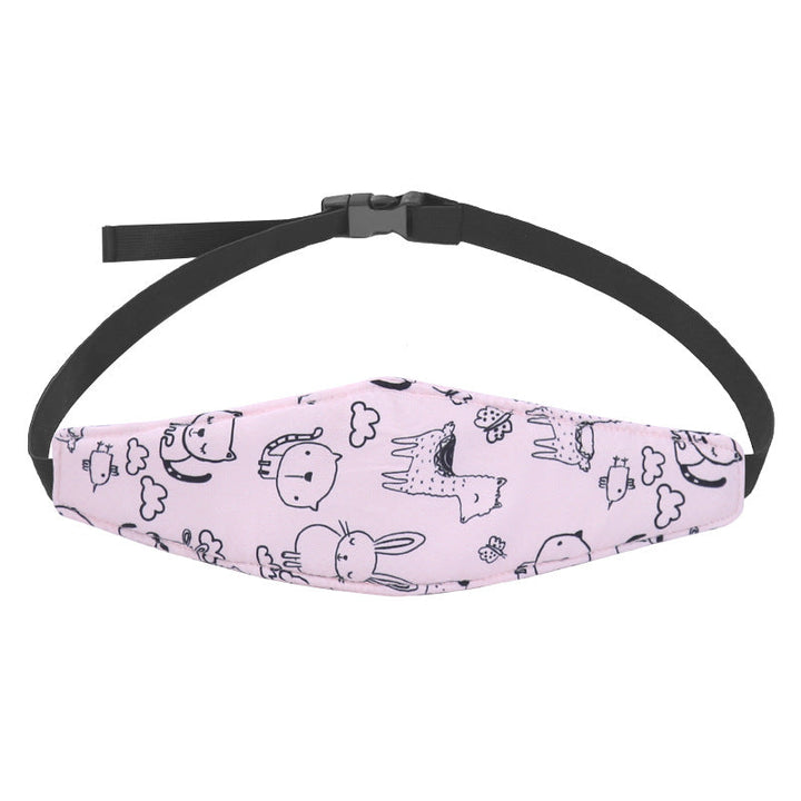 Soft, ergonomic children's car seat headrest providing essential neck support for comfortable naps on the go.