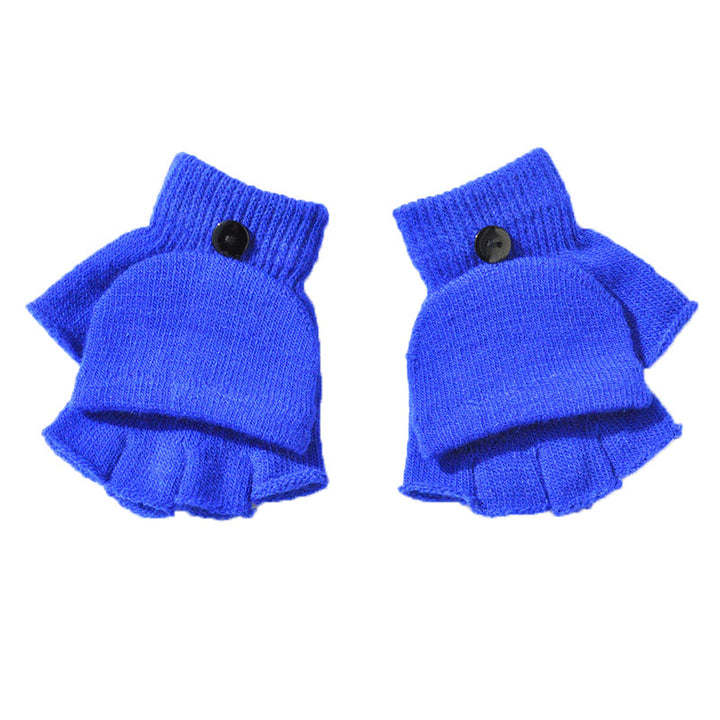 Essential toddler accessories: warm winter mittens with thick plush fleece, perfect for chilly days.