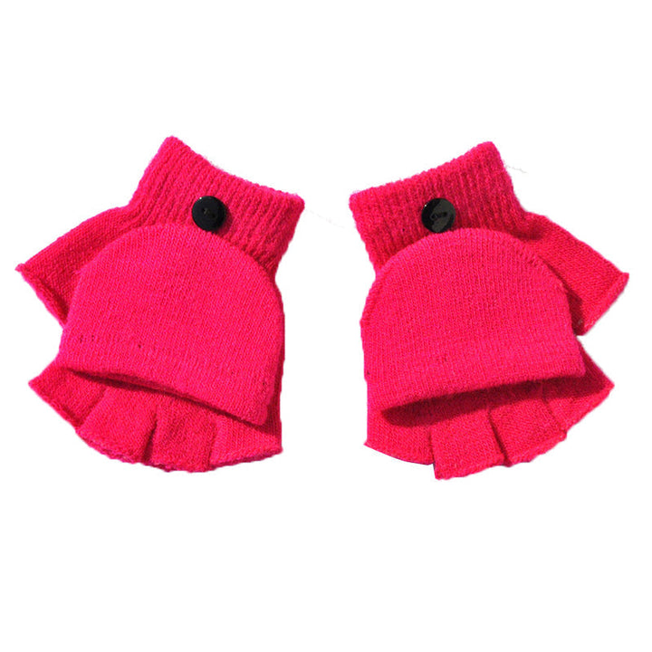 Durable children's winter mittens, thick plush fleece offers supreme comfort and warmth for kids.