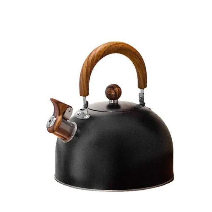 Efficient 3L whistling kettle delivers quick heating for hot water. Stainless steel design, classic and essential for kitchen.