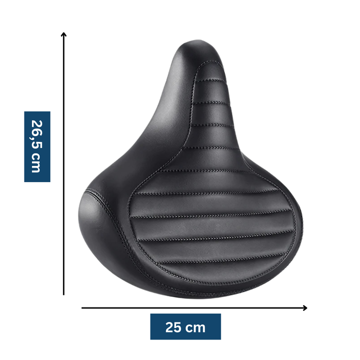 Premium retro cycling bike saddle, offering supreme comfort and durability for all riders.