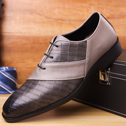 Sophisticated Lucente men's Oxford shoes in black, ideal for weddings, parties, and office wear.