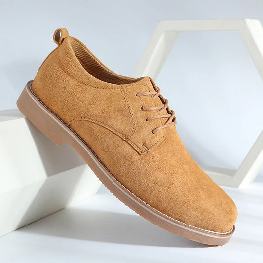Classic black men's Oxford dress shoes, perfect for formal wear, business, and elegant events.
