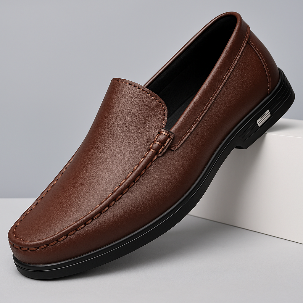 Timeless men's loafers, featuring a classic slip-on design for comfort and versatile fashion styling.