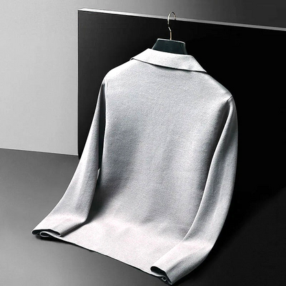 Timeless knit cardigan sweater, an essential versatile layer for elegant & comfortable fashion.