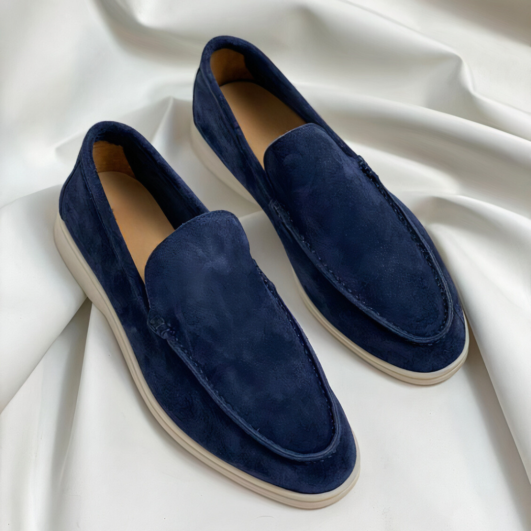 Elegant classic men's loafers featuring an easy slip-on design for refined formal and casual looks.