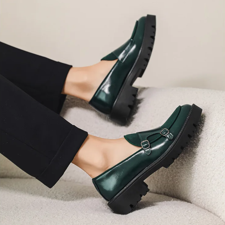 Smart casual monk strap loafers for men, offering comfort and modern fashion for daily wear.