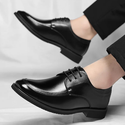Men's stylish classic dress shoes. Ultimate comfort for formal, office, and business casual occasions. Versatile.
